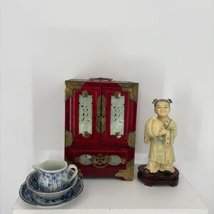 unknown brand Rosewood & Jade Jewelry Box and More